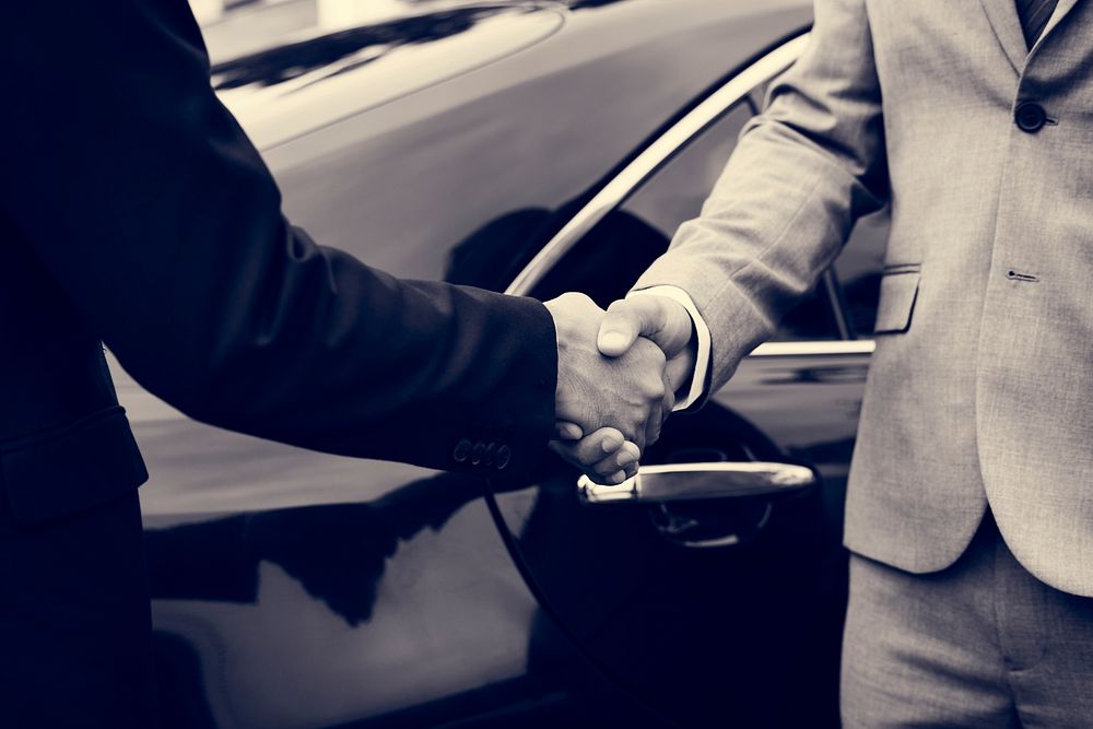 Business Men Agreement Deal Hands Shake