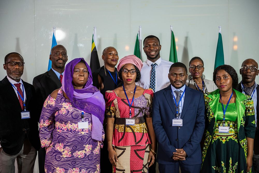 A Group of Business People from Different Countries and Cultures