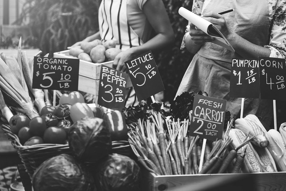 Fresh Vegetable Organic Market Sell