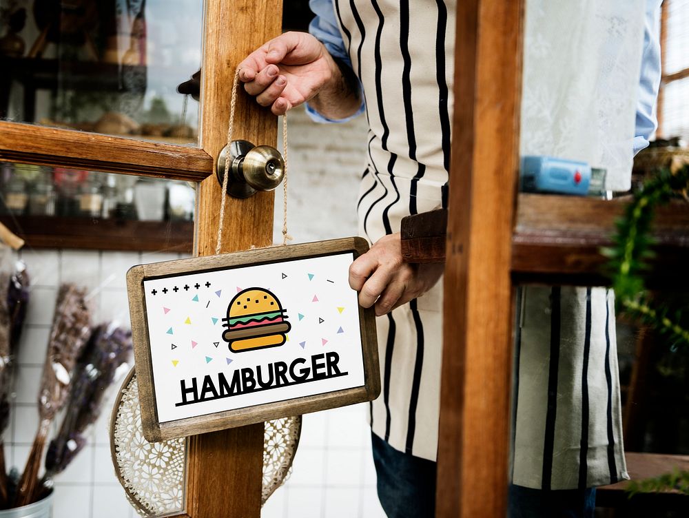 Hamburger Fast Food Unhealthy Nutrition Meal