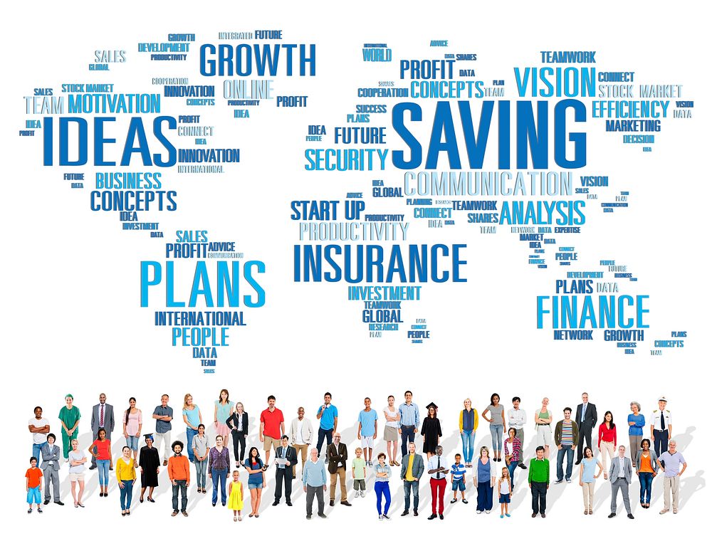 Saving Finance Global Finance World Economy Concept
