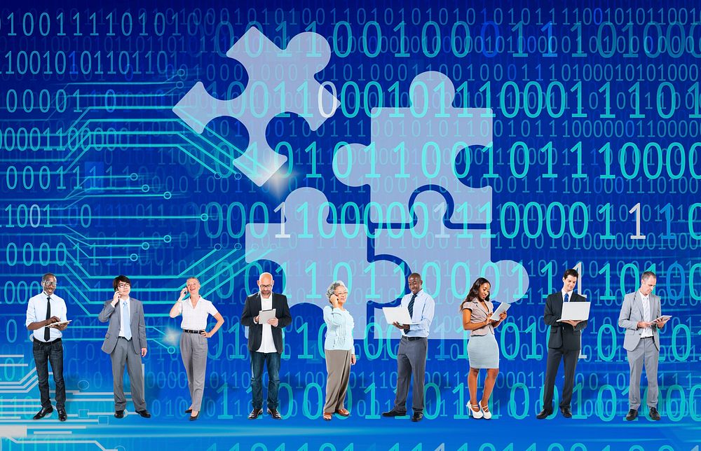 Collaboration Connection Partnership Corporate Team Concept