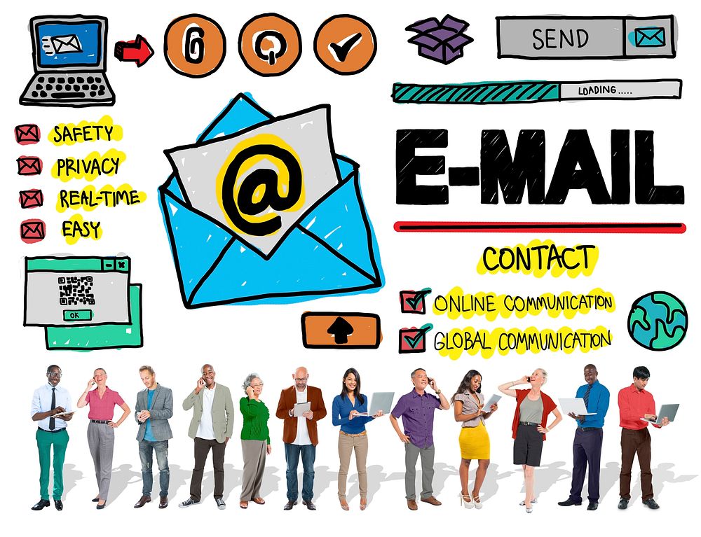 Email Correspondance Online Messaging Technologgy Concept
