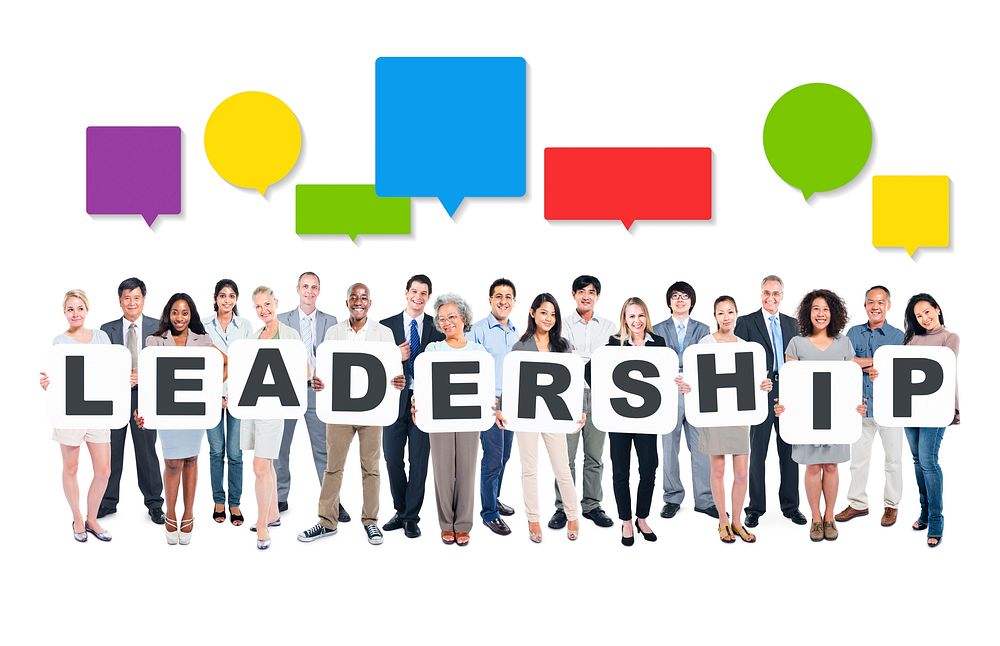 Leadership Business People Team Teamwork Success Strategy Concept