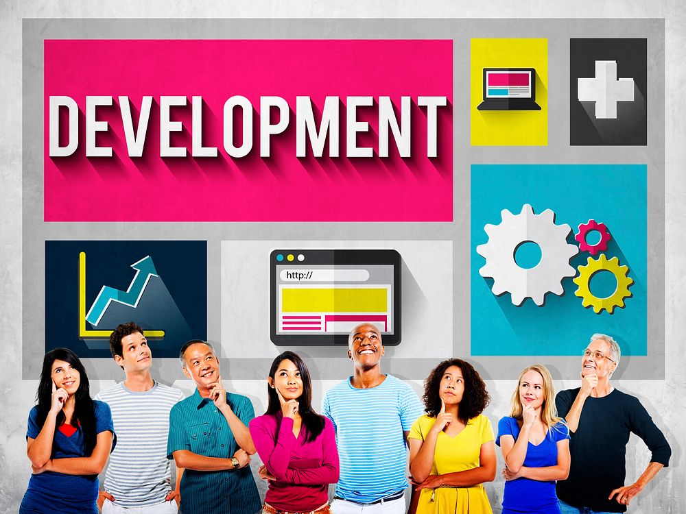 Development Improvement Growth Team Goals Concept