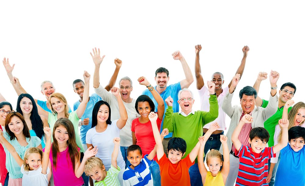 Group of People Community Celebration Happiness Concept