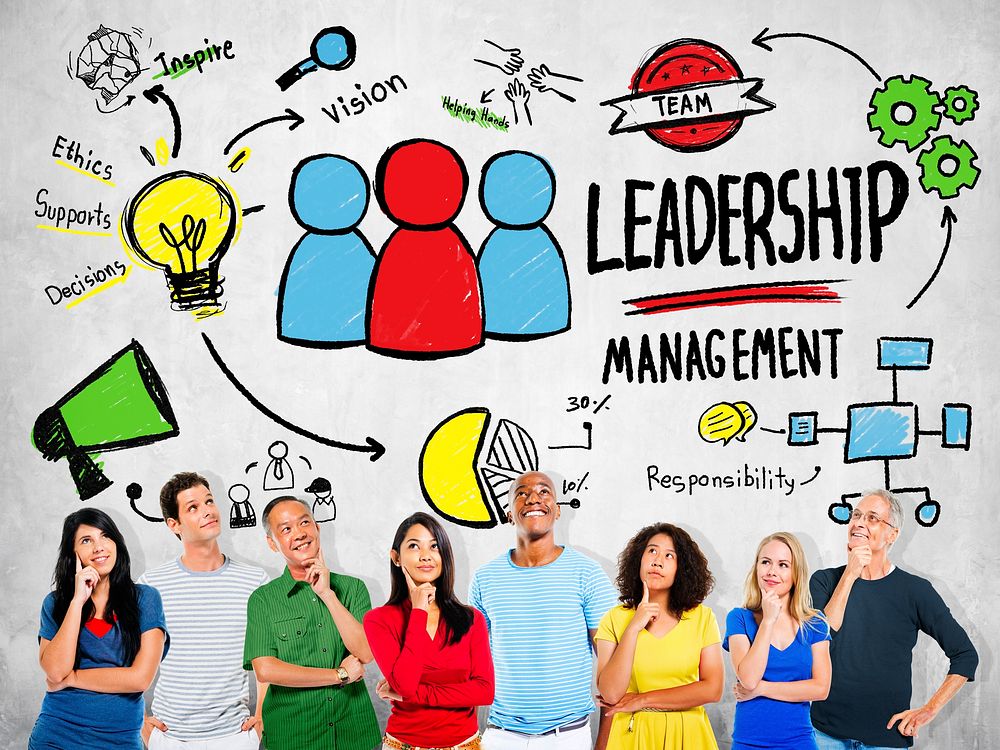 Diversity Casual People Leadership Management Team Ideas Concept