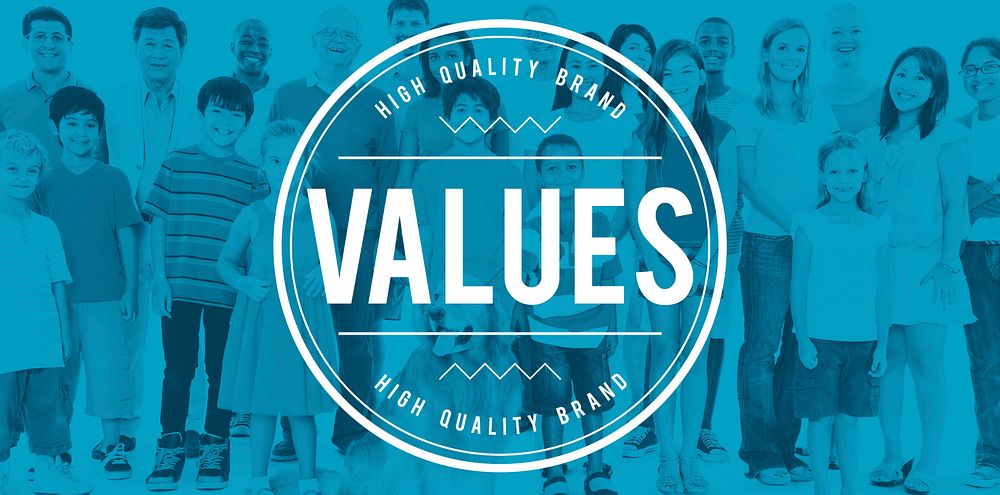 Values Evaluate Price Rate Cost Worth Spent Economy Concept