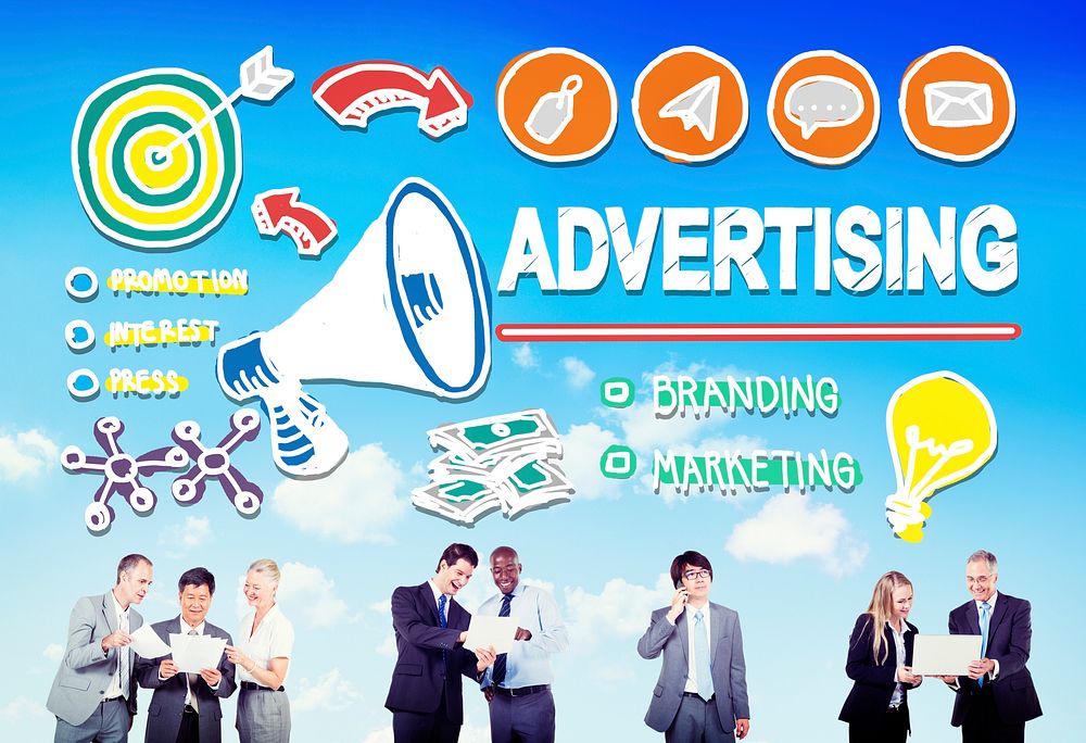 Advertising Commercial Online Marketing Shopping Concept
