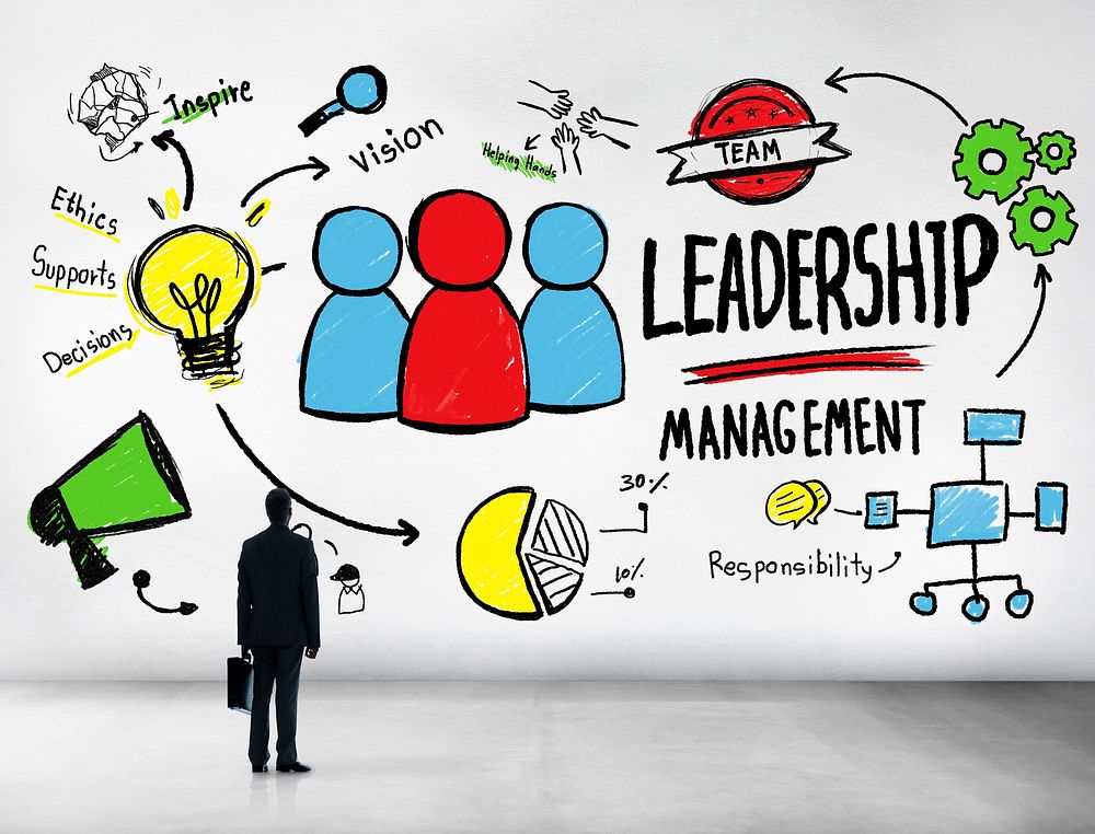 Businessman Leadership Management Corporate Aspiration Concept