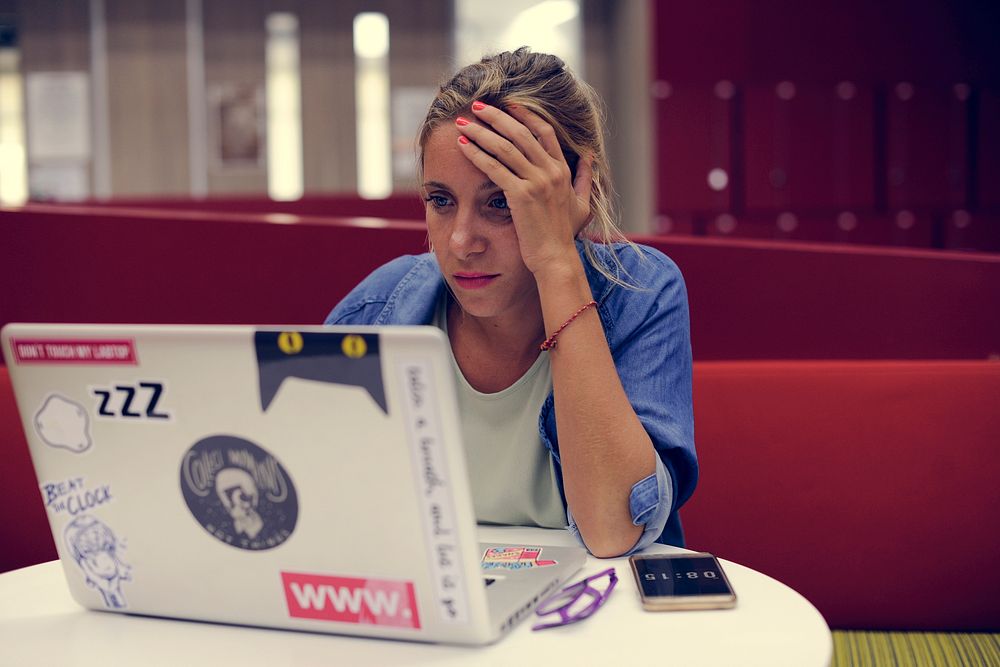 People using computer laptop