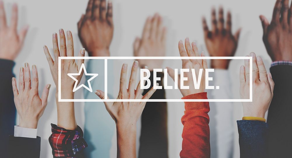 Believe Hope Faith Optimism Trust Concept