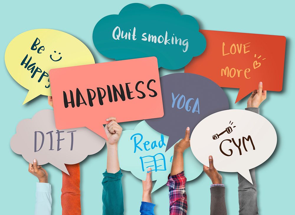 Happiness Positivity Mindset Thinking Wellness Concept