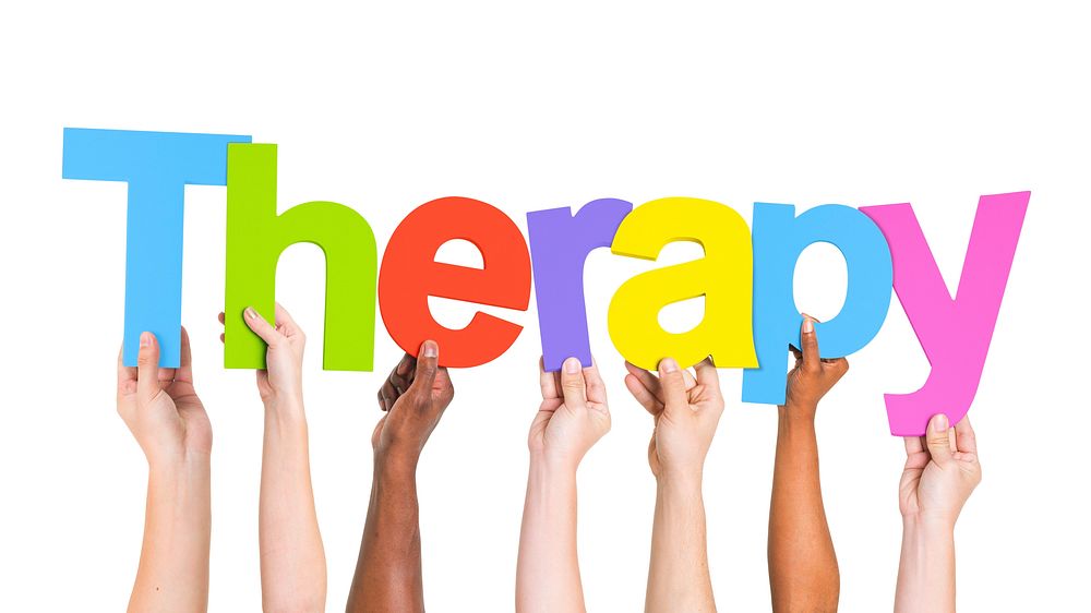 Group of Hands Holding Therapy