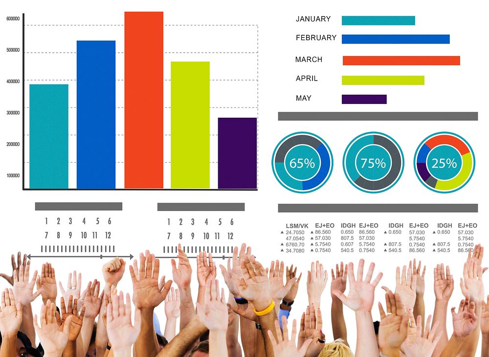 Diversity Hands Marketing Strategy Support Volunteer Concept