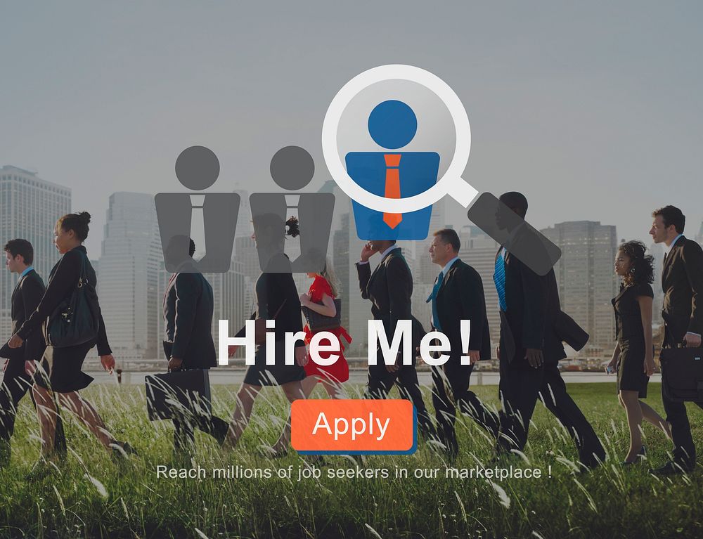Hire Me Job Application Employment Concept