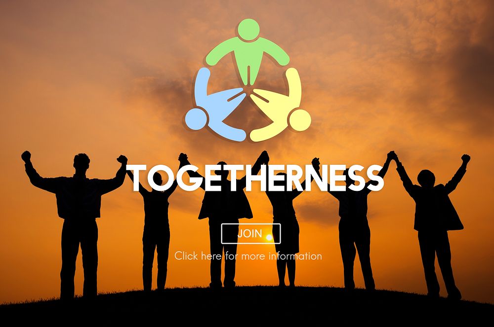 Togetherness Friendship Support Team Unity Concept