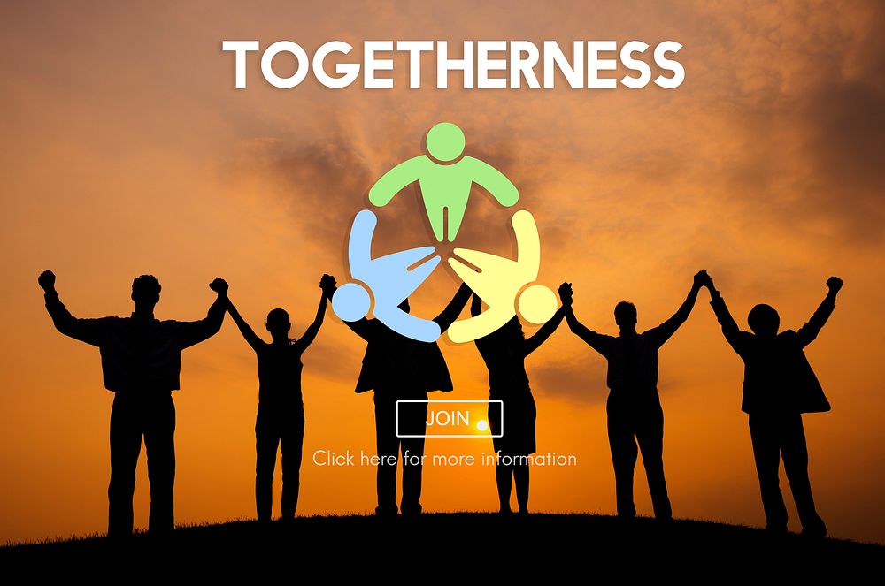 Togetherness Friendship Support Team Unity Concept