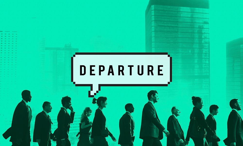 Departure Airport Destination Depart Deviation Concept