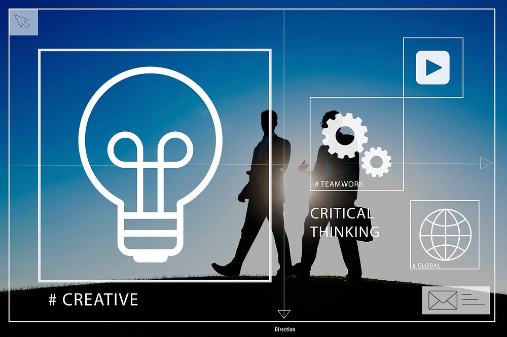 Ideas Creative Creativity Critical Thinking Inovation Concept