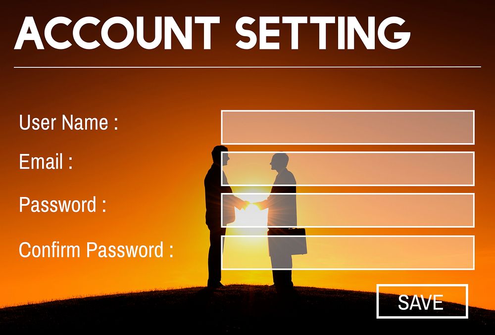 Account Setting Registration Password Log In Privacy Concept