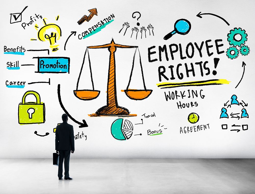Employee Rights Employment Equality Job Businessman Corporate Concept