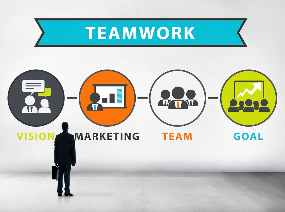 Businessman Planning Vision Strategy Connection Teamwork Concept