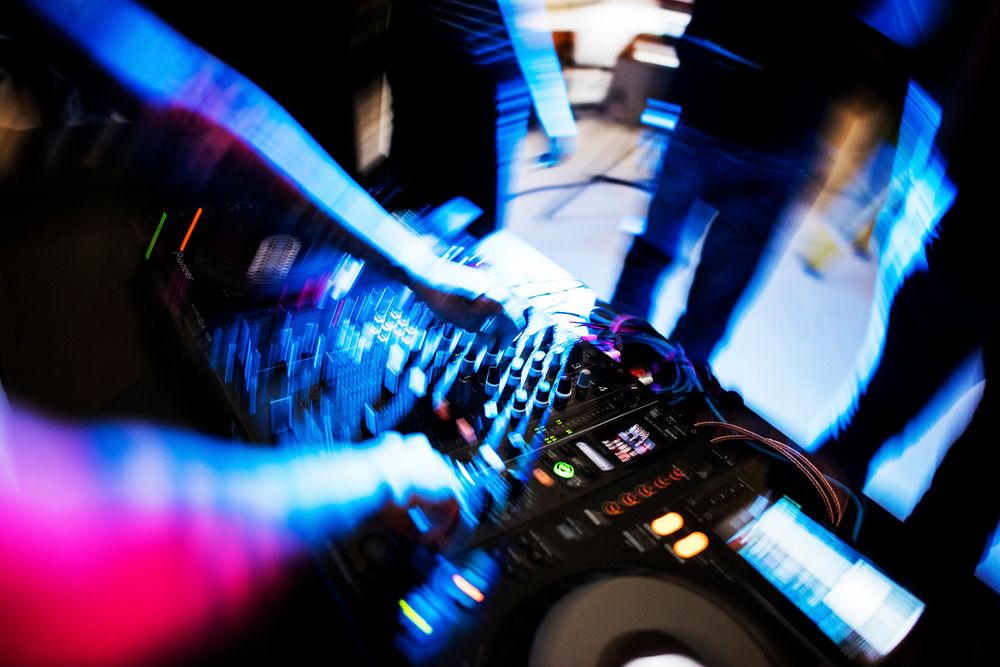 People joining a DJ station