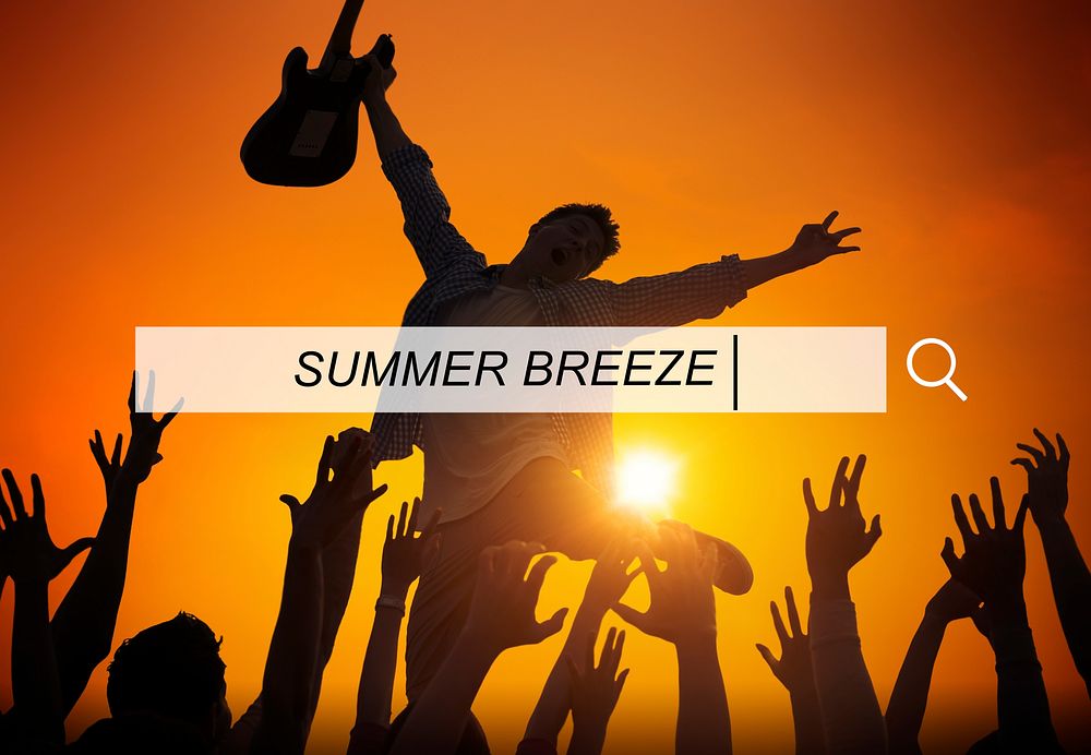 Summer Breeze Relaxation Holiday Happiness Fresh Concept