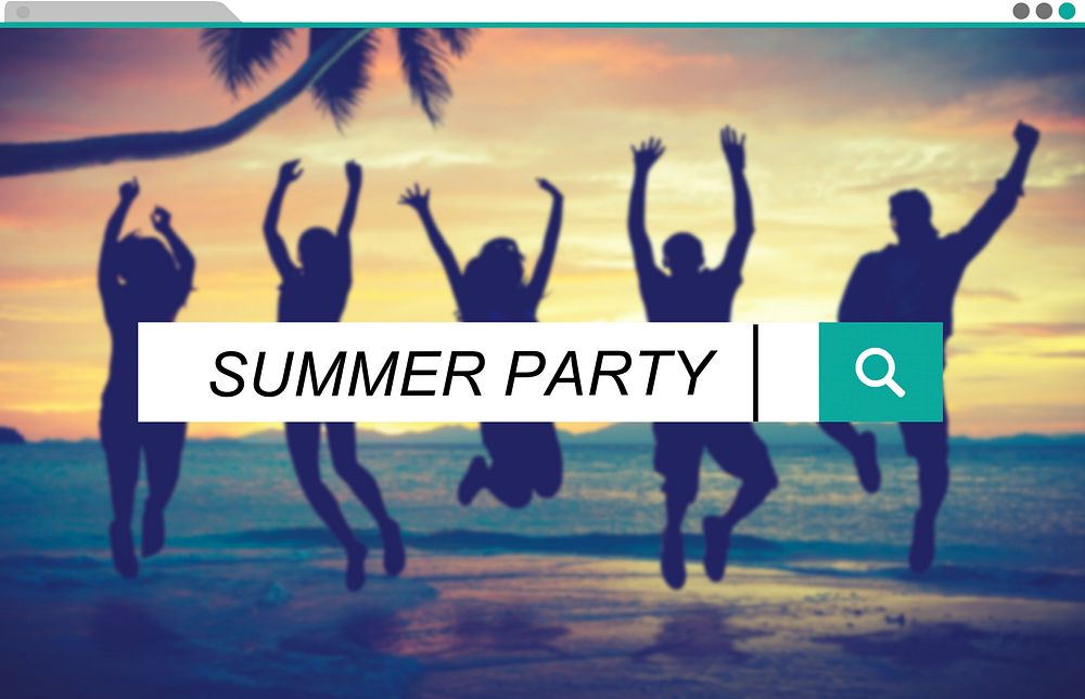 Summer Party Freedom Happiness Holiday Concept