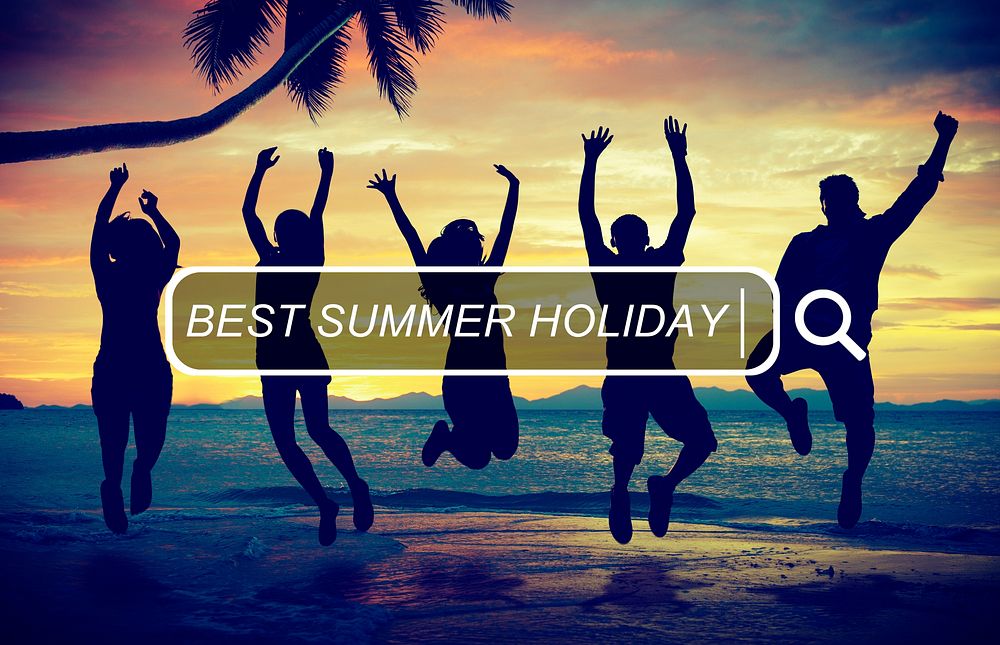 Best Summer Holiday Enjoyment Freedom Concept