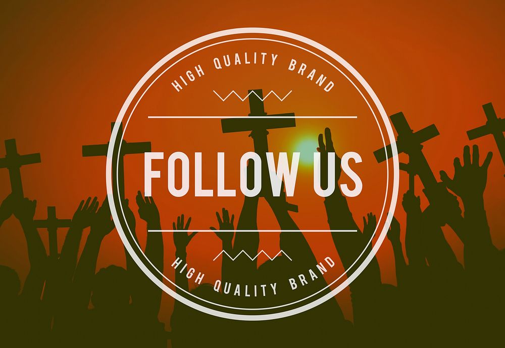 Folllow Follow Us Follower Followering Sharing Concept
