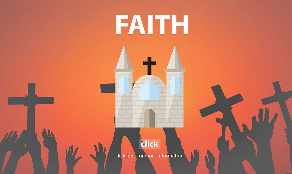 Faith Church Believe God Hope Loyalty Religion Concept