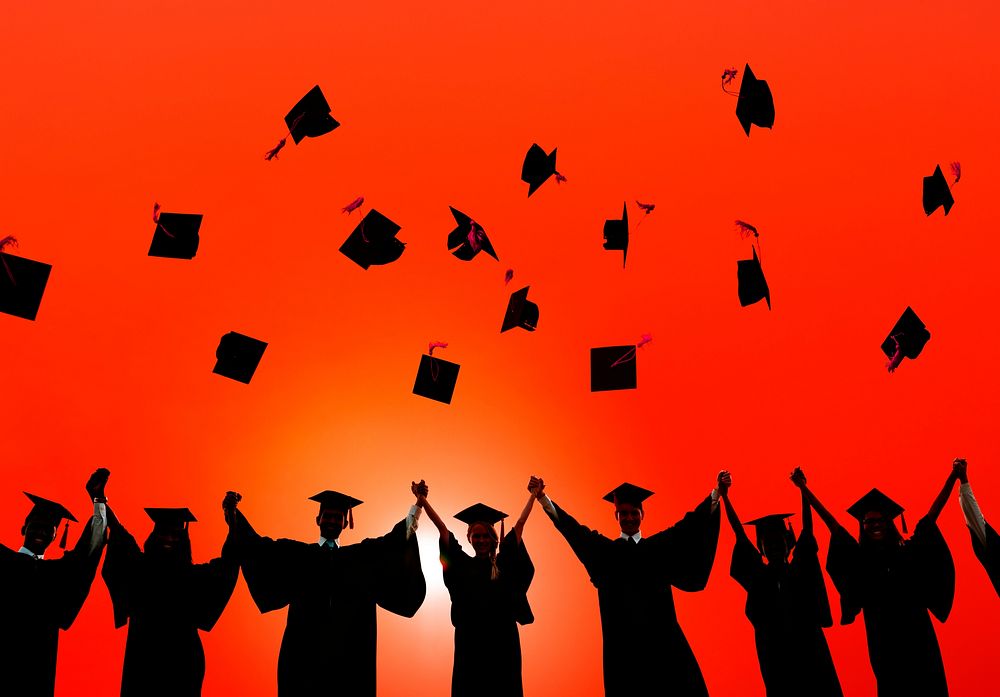 Celebration Education Graduation Student Success Learning Concept