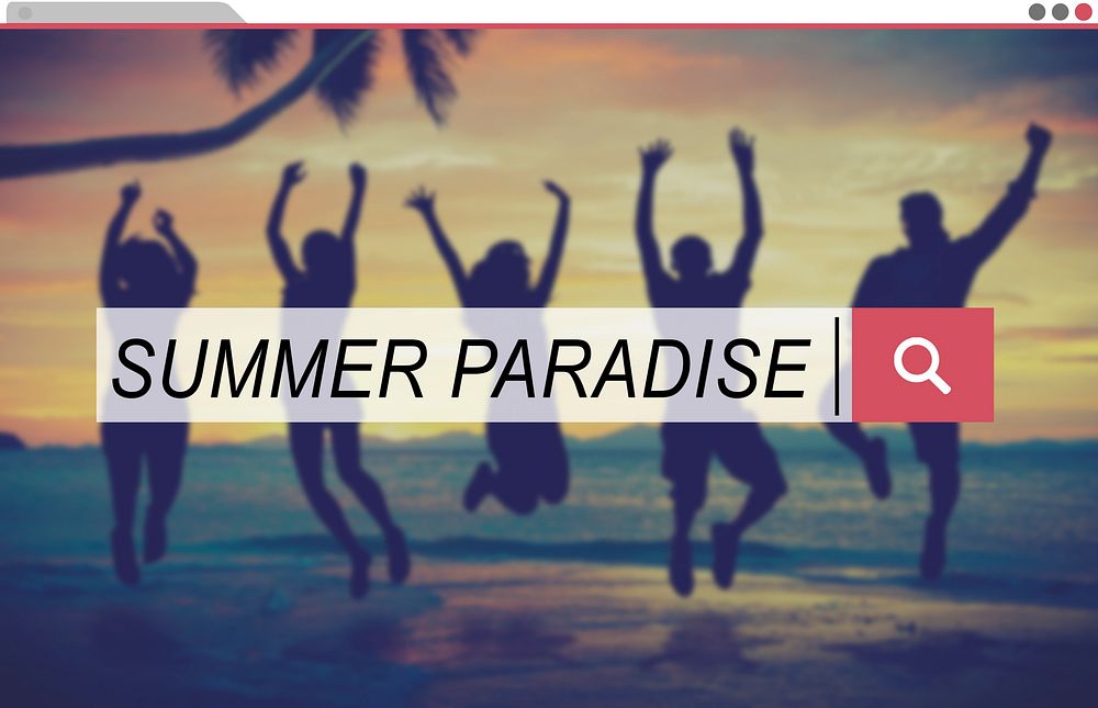 Summer Paradise Celebration Party Freedom Concept