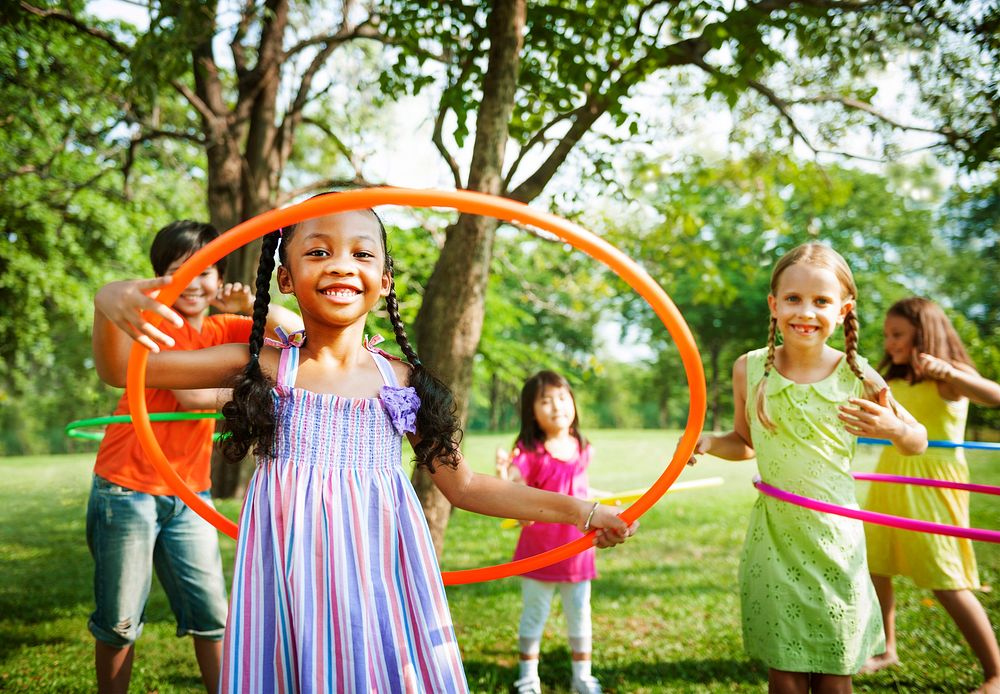 Children Playing Friends Happiness Togetherness Concept