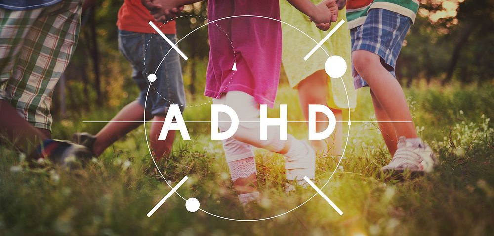 ADHD Attention Deficit Hyperactivity Disorder Concept