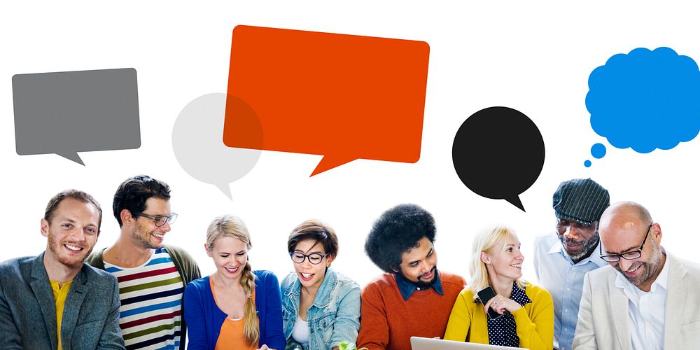 Diversity Team Discussion Talking Communication Concept