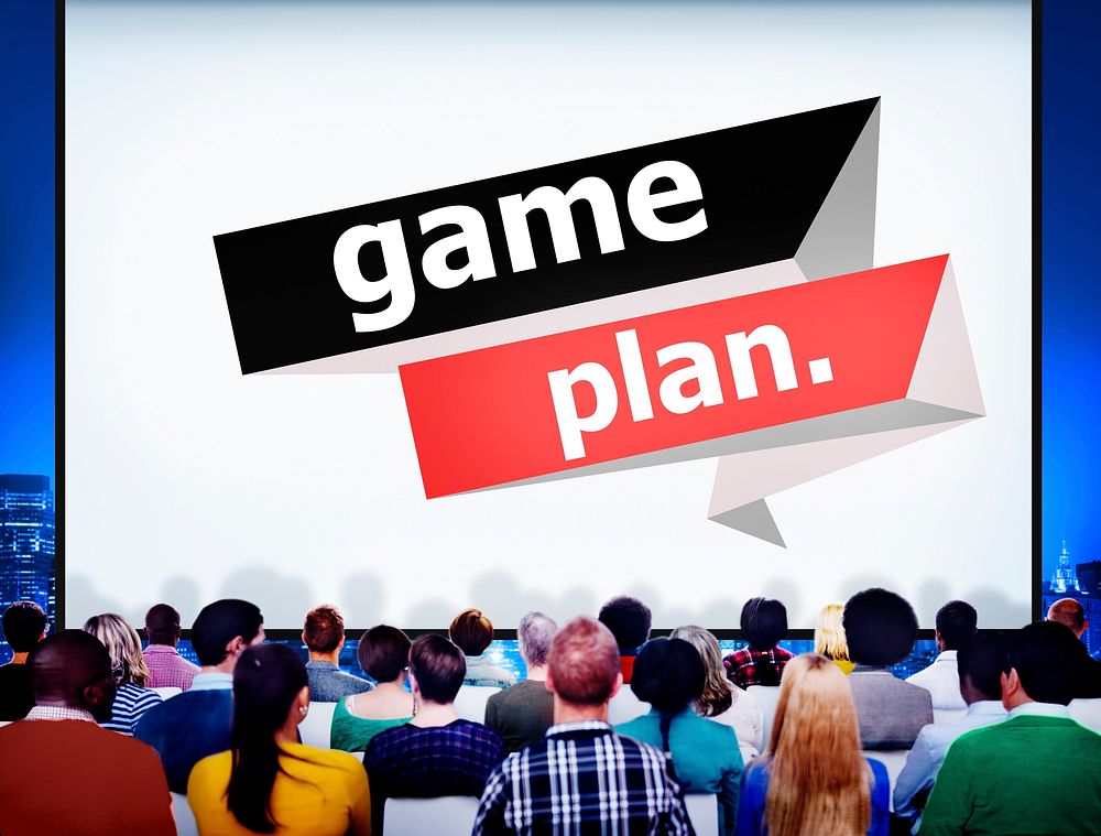 Game Plan Planning Strategy Direction Goal Solution Concept