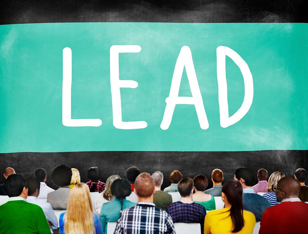 Lead Leadership Director Coach Boss Concept