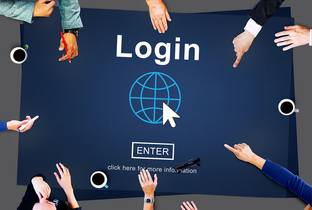 Log In Profile Enter Global Icon Concept