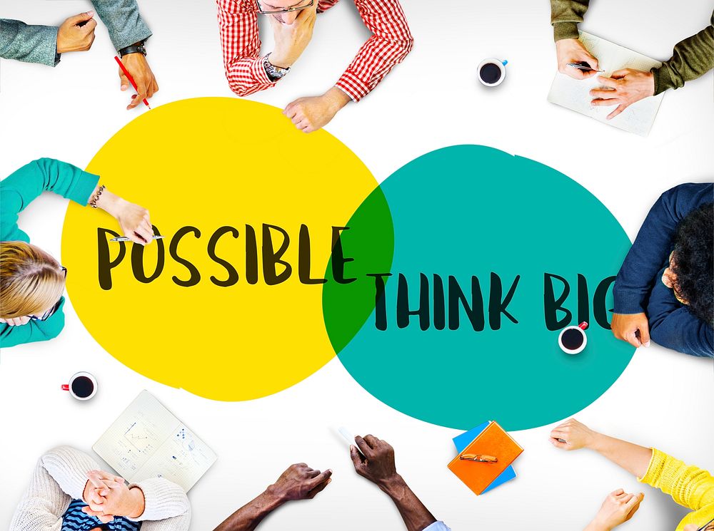 Possible Think Big Leadership Ideas Motivation Concept