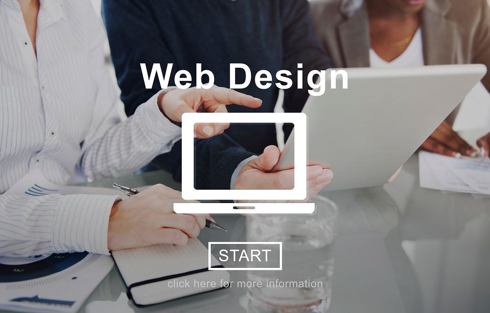 Web Design Homepage Internet layout Software Concept