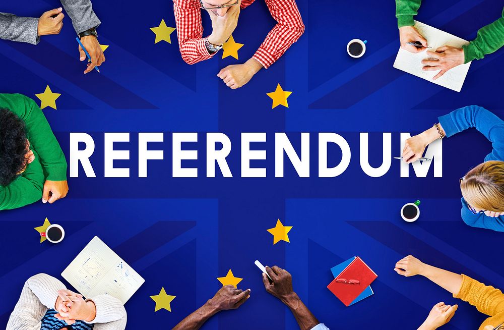 Britain EU Brexit Referendum Concept