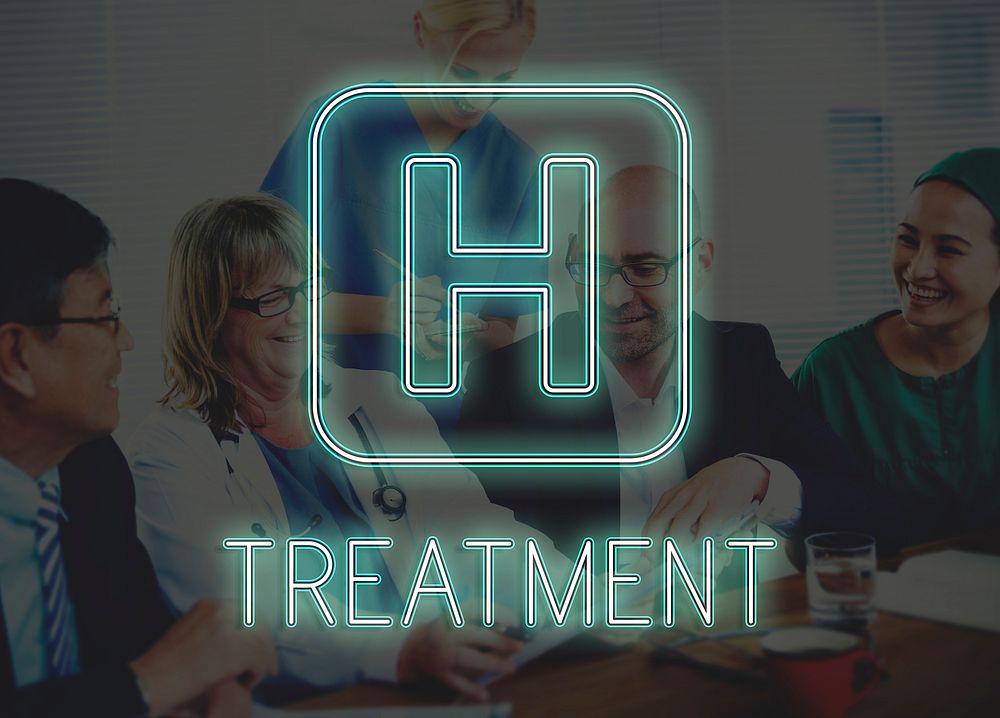 Hospital Cross Health Treatment Icon Graphic Concept