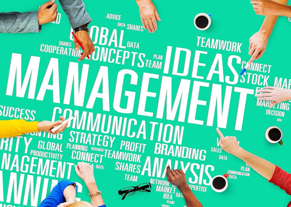 Management Vision Action Planning Success Team Business Concept