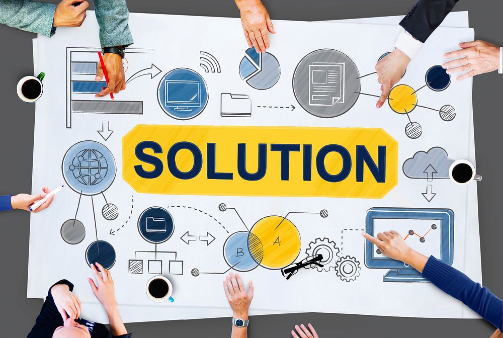 Solution Problem Solving Ideas Strategy Concept