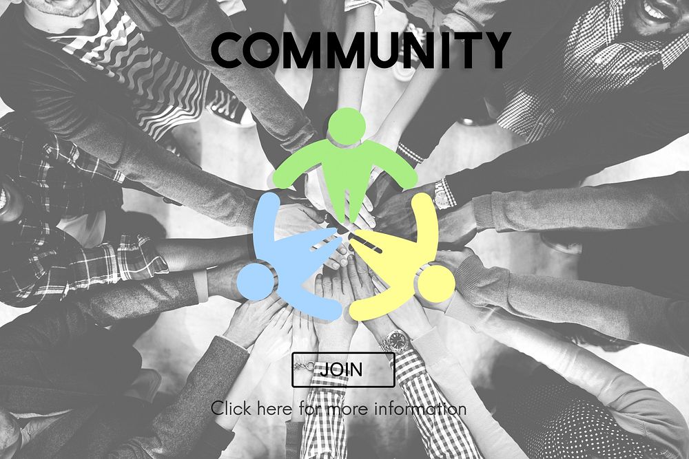 Community Social Group Network Society Concept