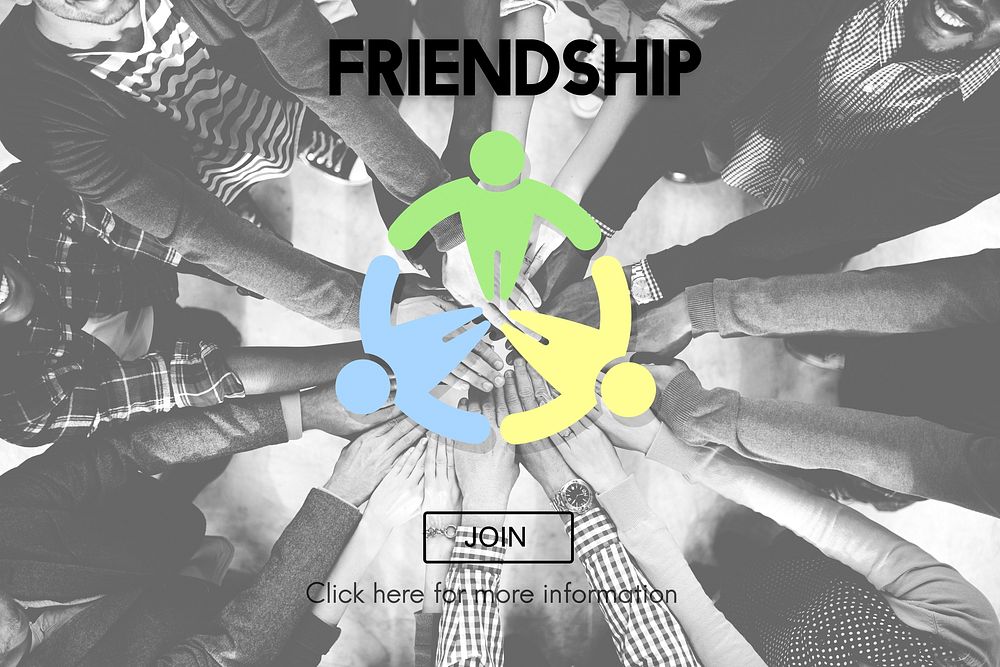 Friendship Connection Together Unity Community Concept