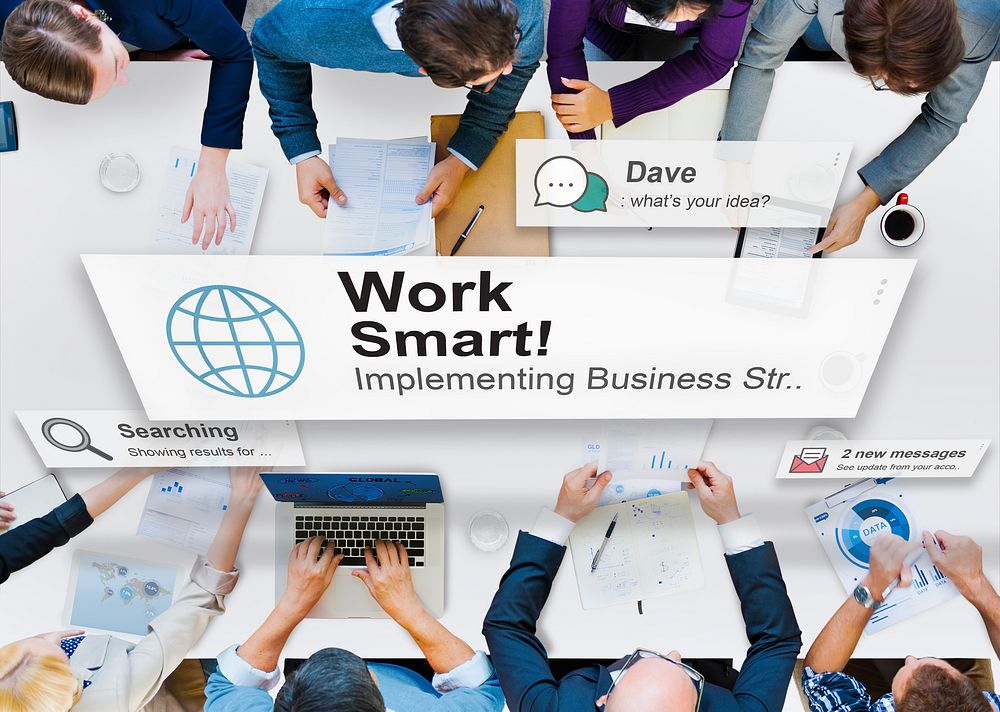 Working Work Smart Growth Development Passion Concept